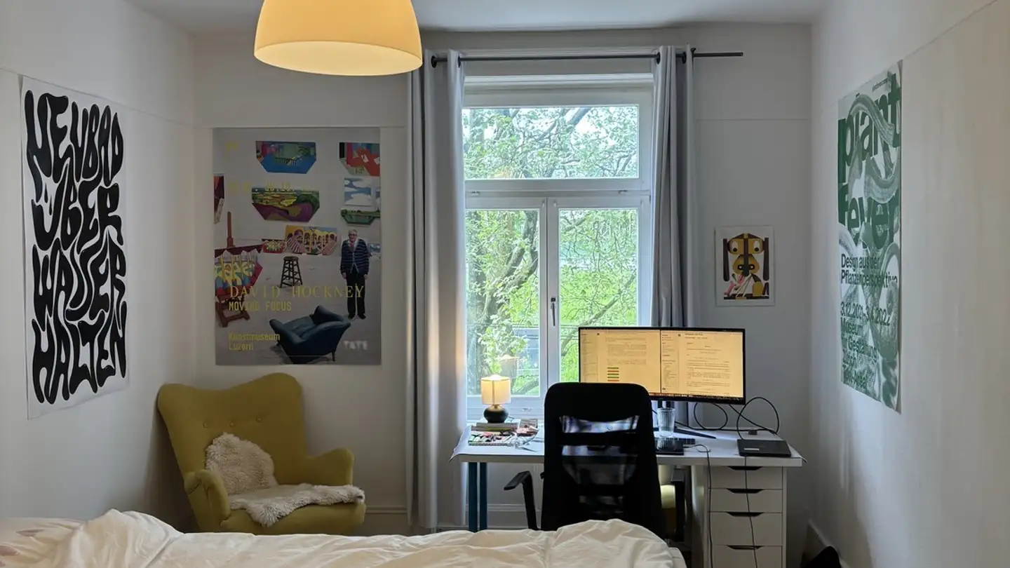 Stanza singola in affitto - Burgstrasse 33, 9000 St. Gallen