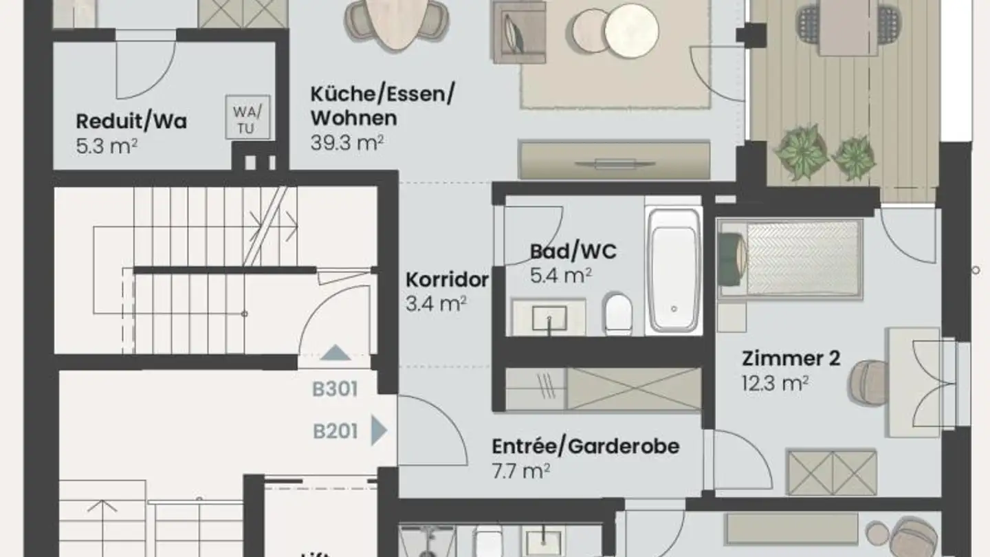 Apartment for sale - Fehraltorferstrasse 9, 8615 Wermatswil