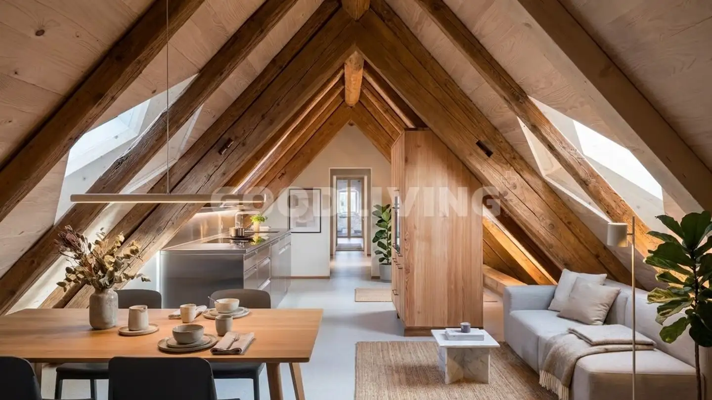 Dachgeschosswohnung mieten - 8955 Oetwil an der Limmat