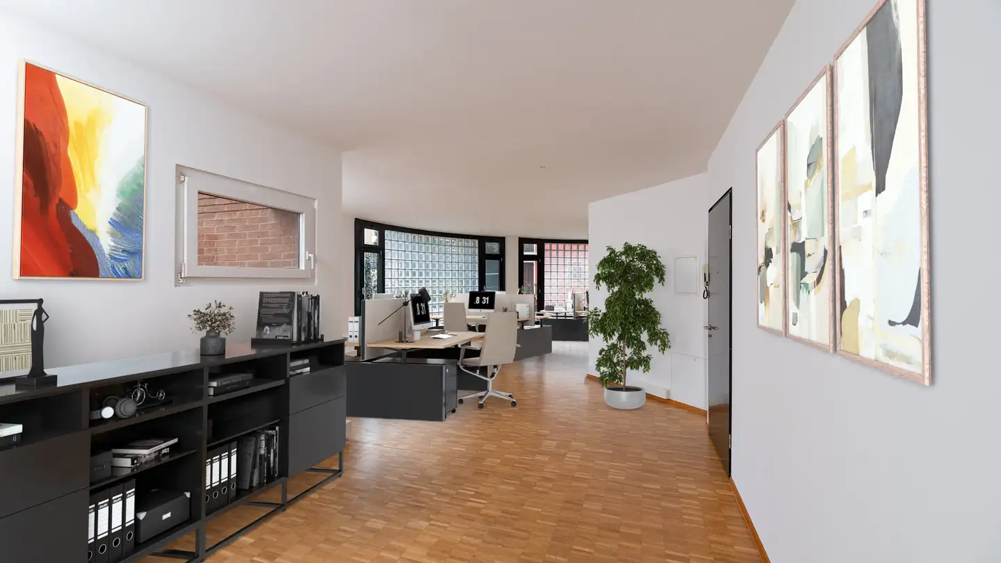 Spazio ufficio in affitto - Via Al Fiume 8, 6962 Viganello