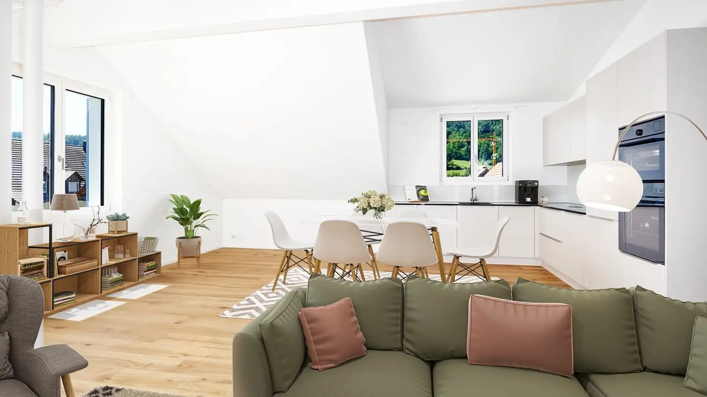 Attic flat for rent - Rosenstrasse 28, 8174 Stadel b. Niederglatt - Photo 3