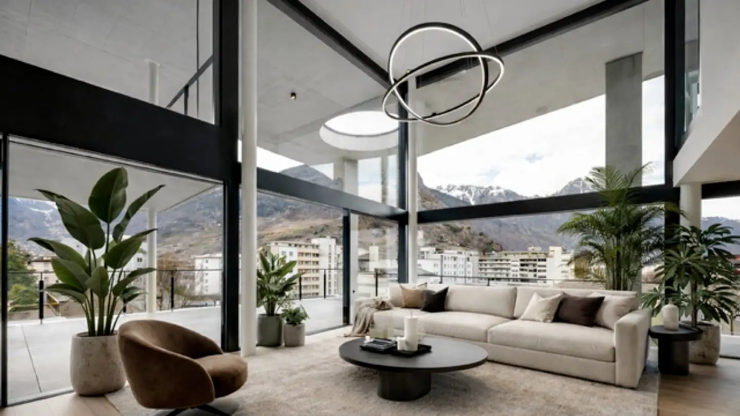 Penthouse for sale - Avenue Des Neuvilles 2, 1920 Martigny