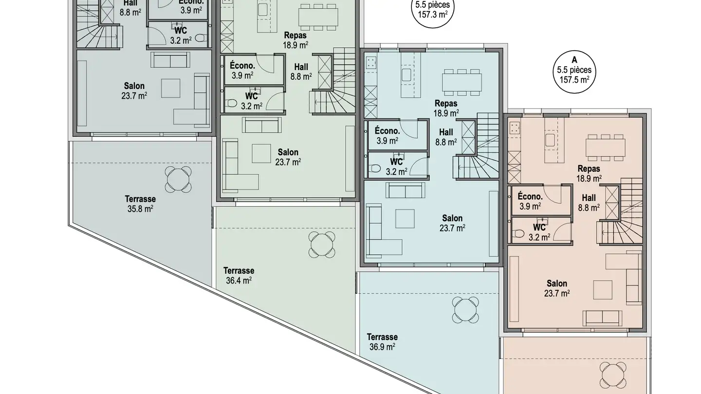 Apartment for sale - Route D'erbina 8, 1785 Cressier FR - Photo 2