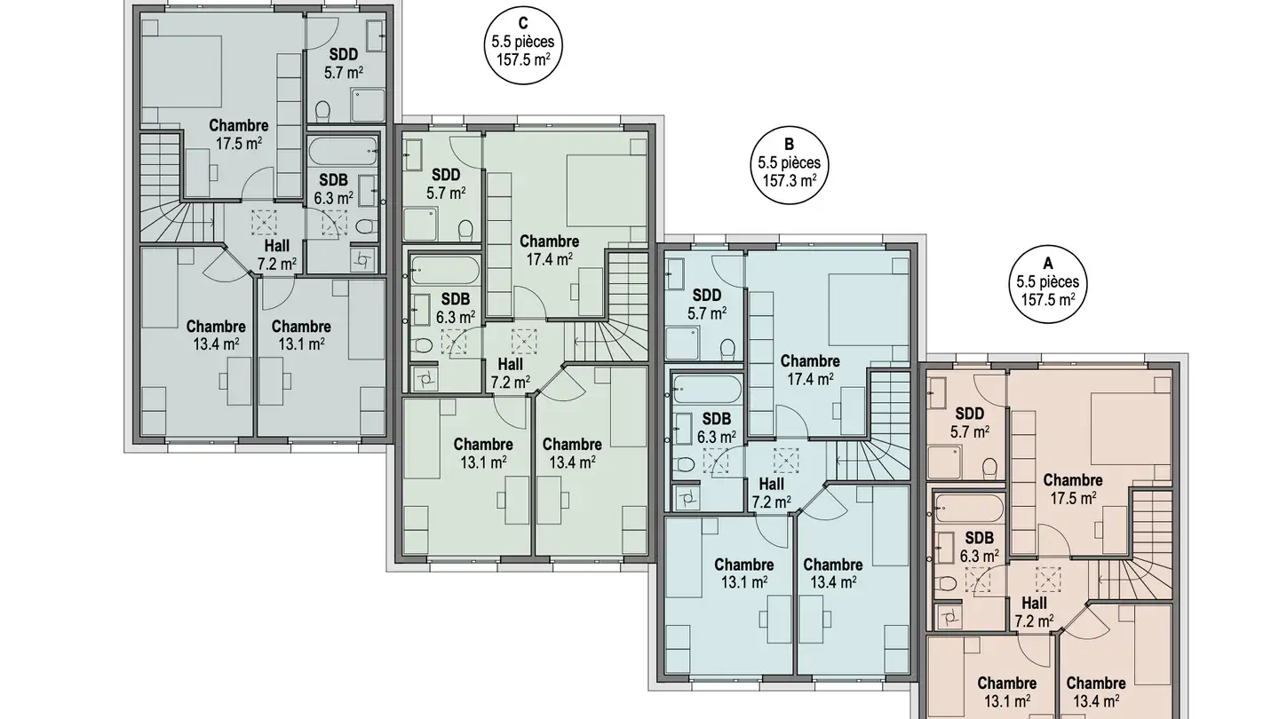 Apartment for sale - Route D'erbina 8, 1785 Cressier FR - Photo 3