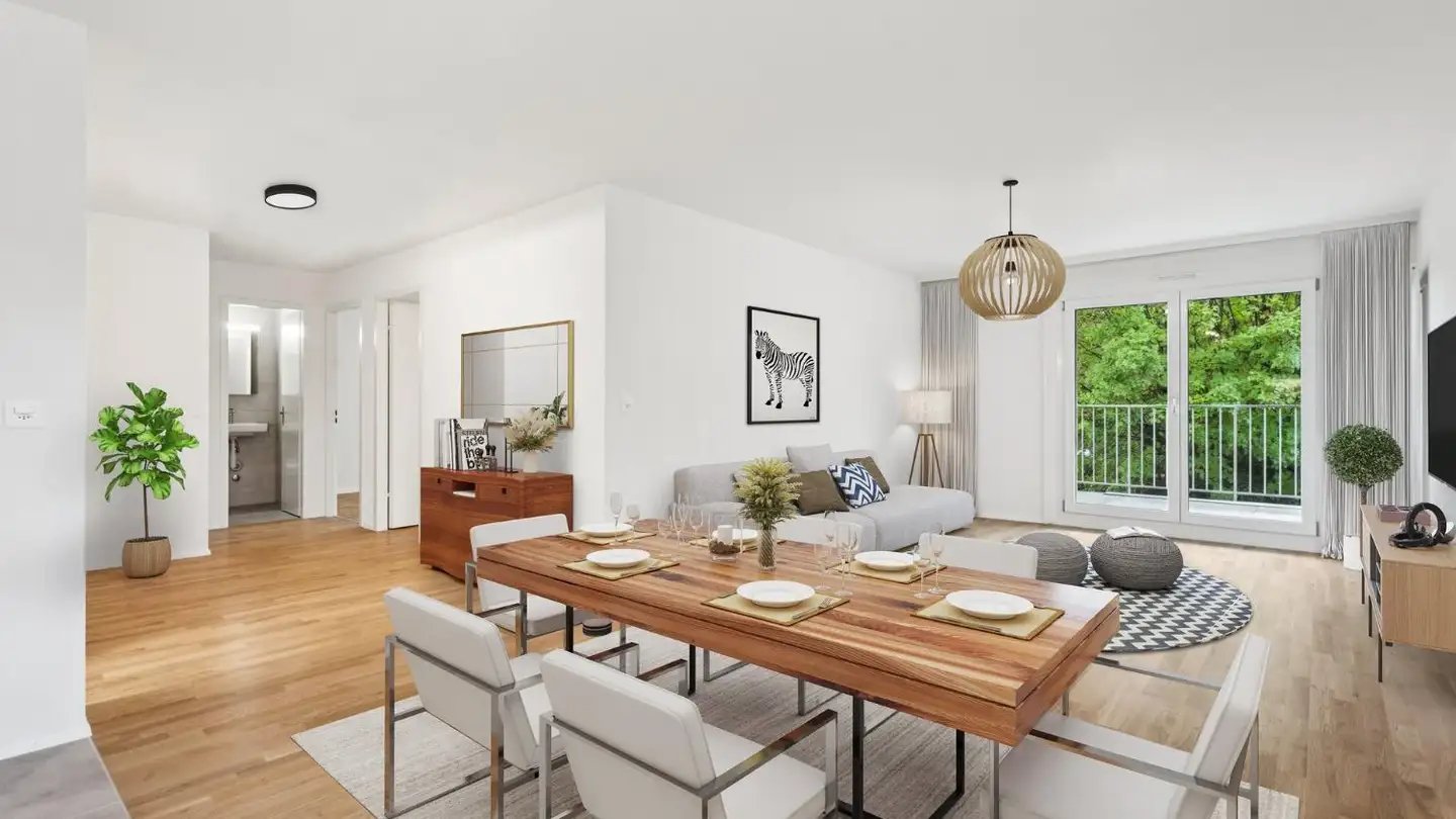 Apartment for rent - Route De Buyère 1, 1030 Bussigny