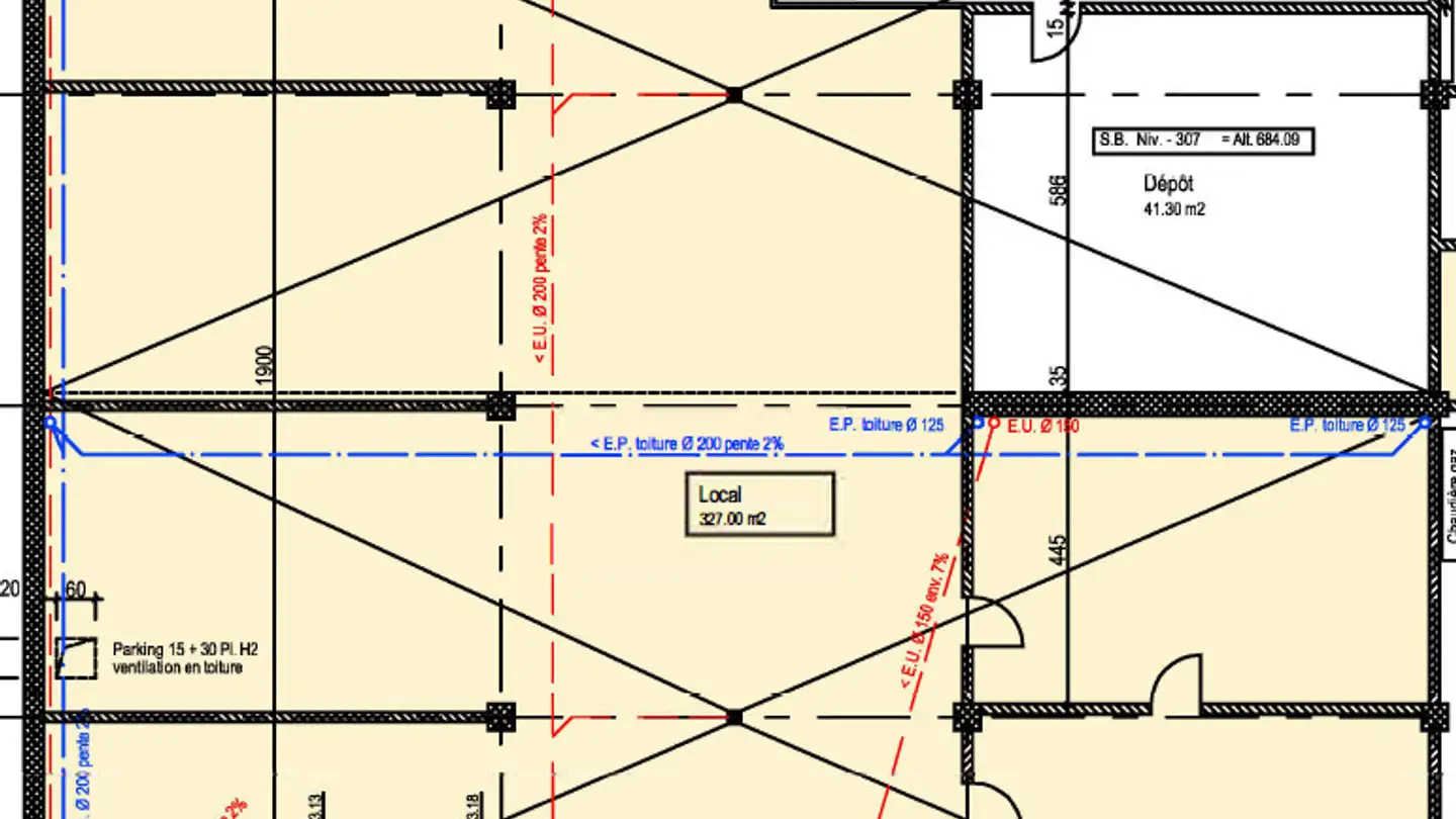 Commerciale in affitto - En Budron H 9, 1052 Le Mont-sur-Lausanne - Foto 4