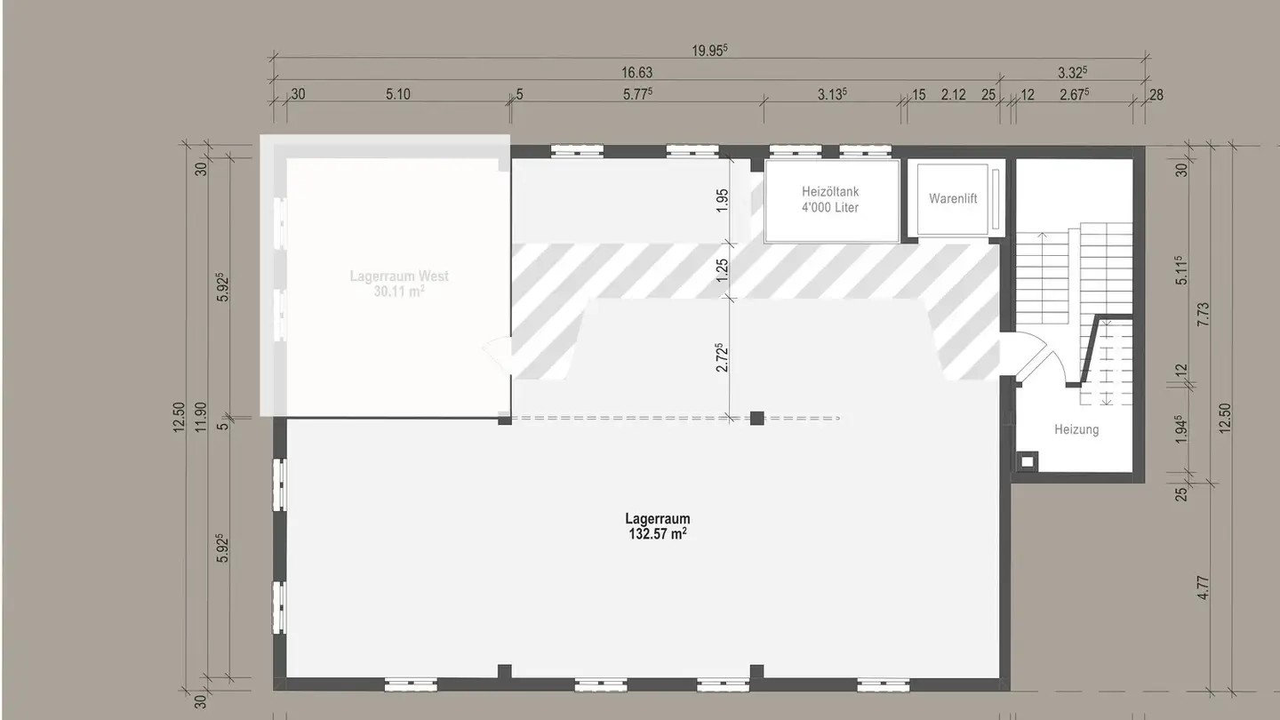 Commercial à louer - Huobstrasse 4, 6045 Meggen - Photo 2