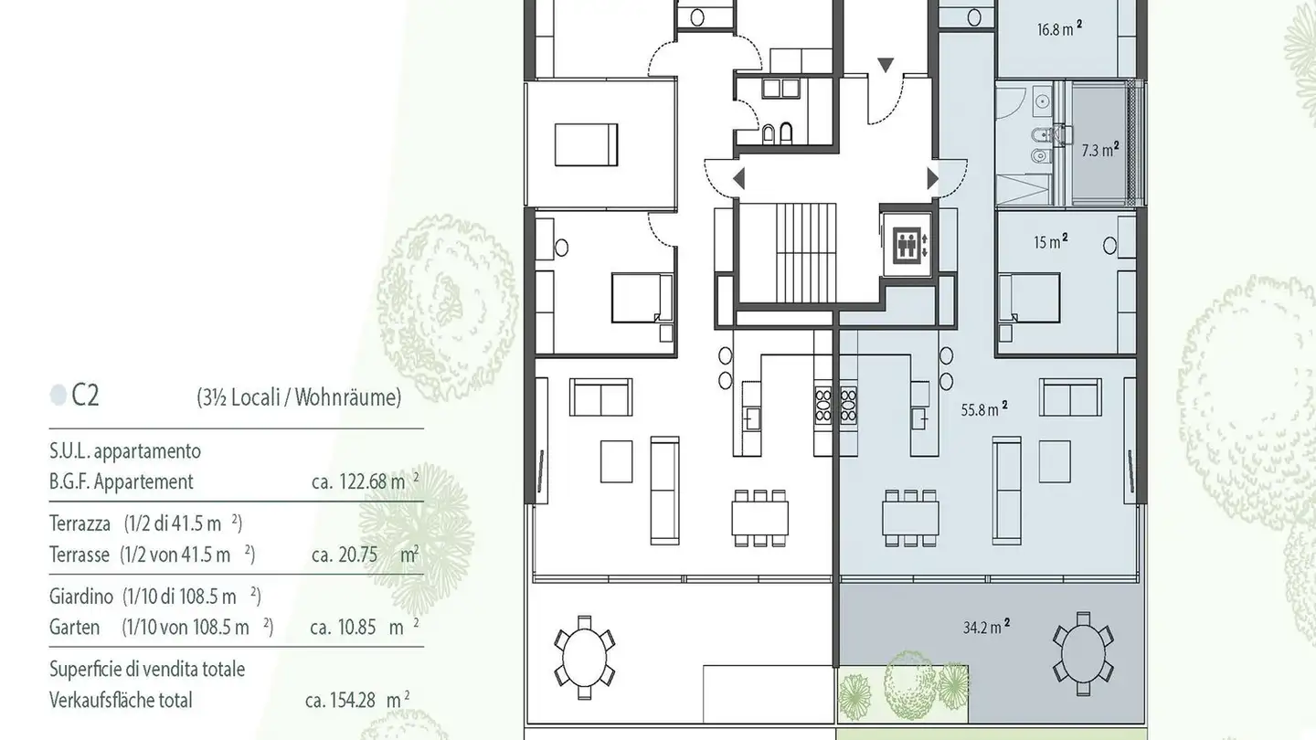 Appartamento in vendita - Via Remorino 17, 6648 Minusio - Photo 2