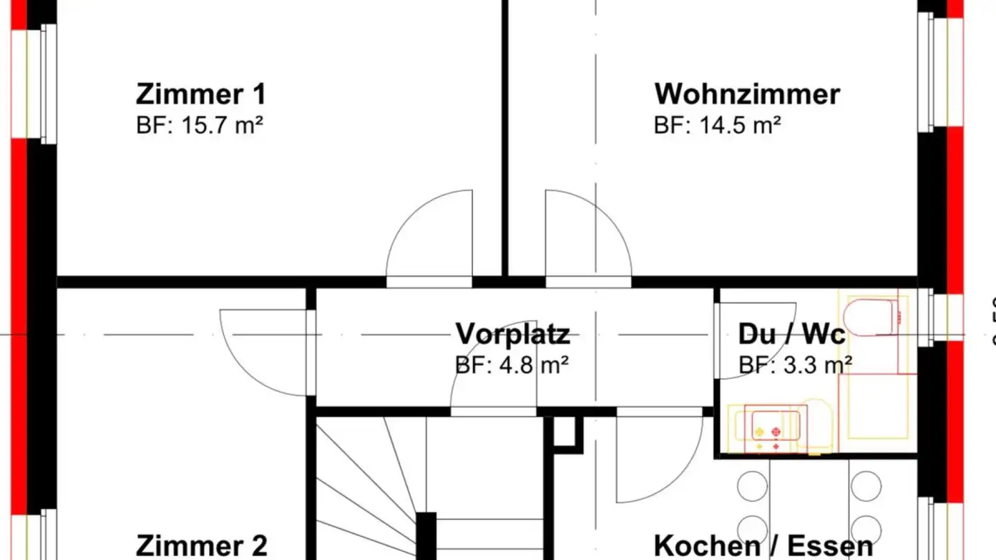 Wohnung mieten - Jurastrasse 5, 4552 Derendingen