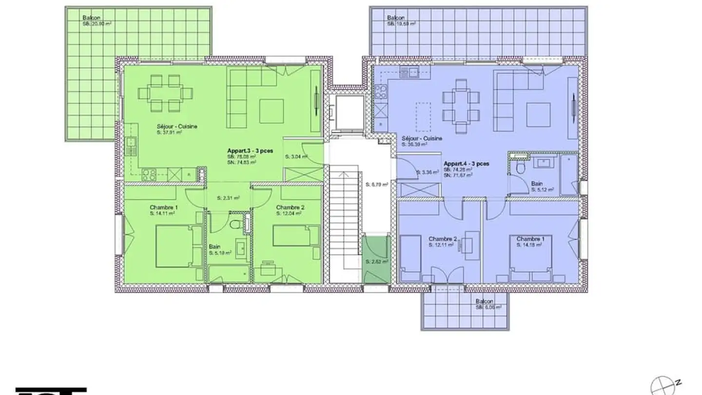 Appartamento in vendita - Route De Poliez-Le-Grand, 1041 Bottens - Foto 3