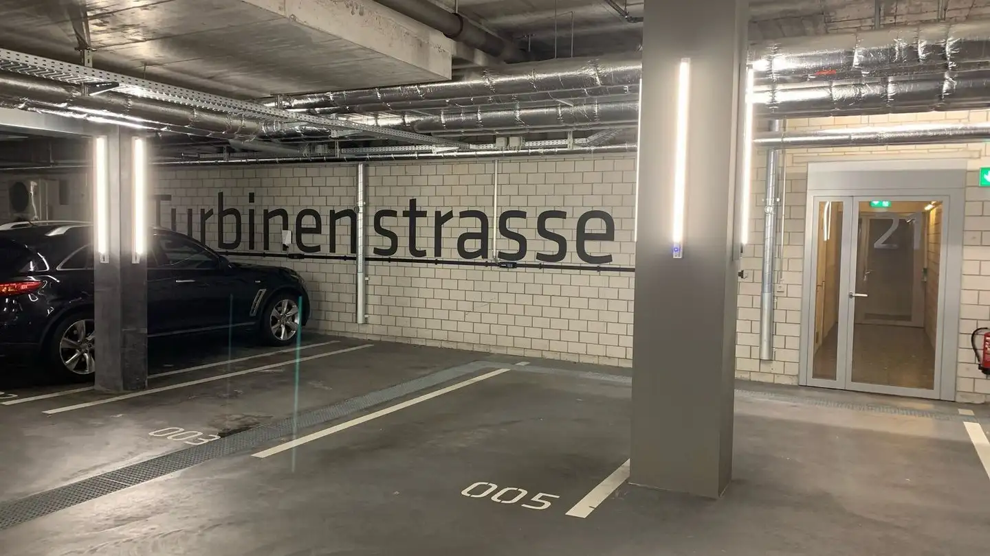 Underground parking space for rent - Turbinenstrasse 21, 8005 Zürich