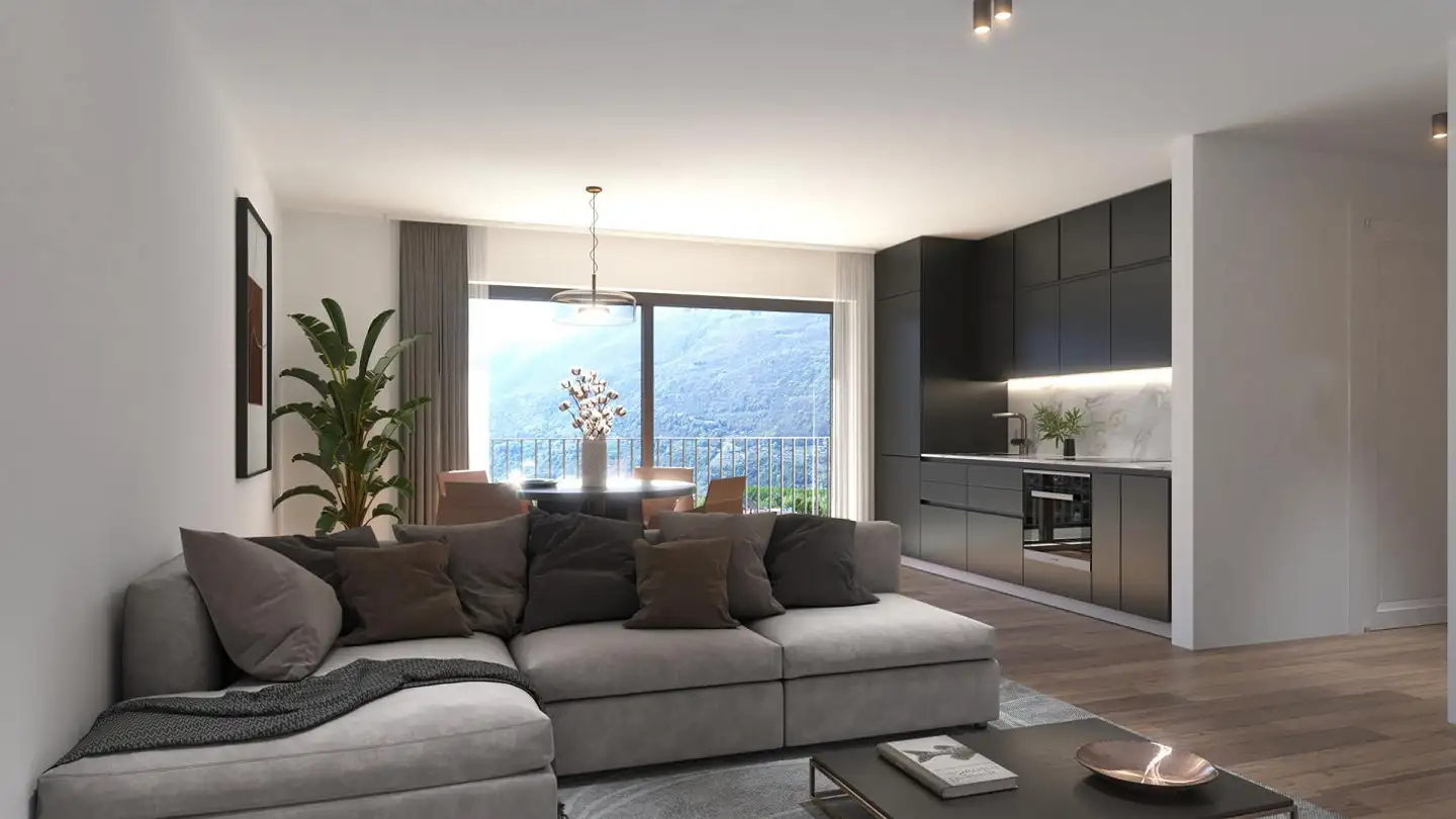 Appartement à vendre - Via Marco Mades 7, 6533 Lumino - Photo 3
