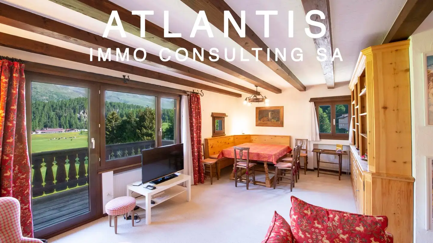 Appartement à louer - 7513 Silvaplana-Surlej