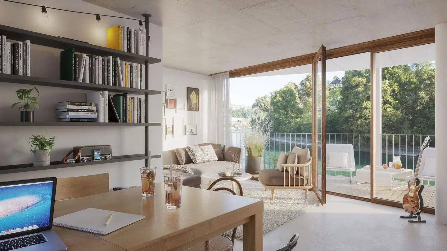Appartement à louer - Reussinsel 28, 6003 Luzern - Photo 3