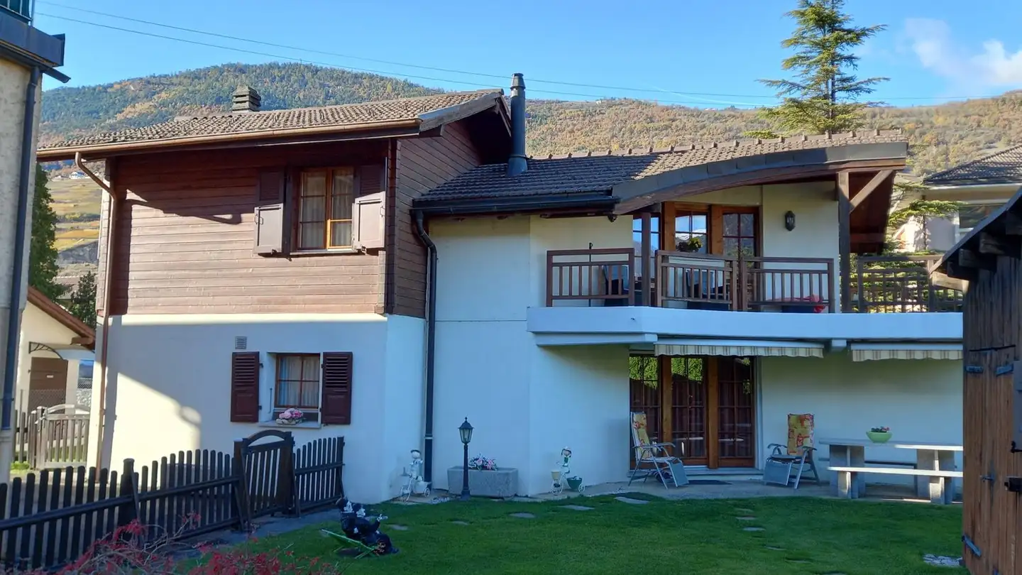 Einfamilienhaus mieten - Avenue De La Gare 28, 3977 Granges VS
