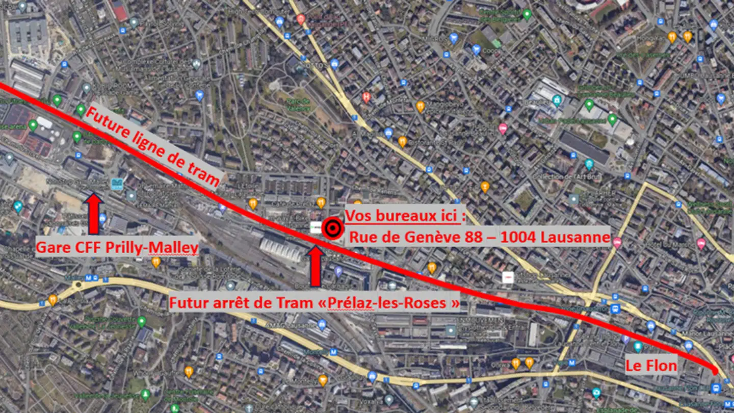 Spazio ufficio in affitto - Rue De Genève, 1004 Lausanne - Foto 4