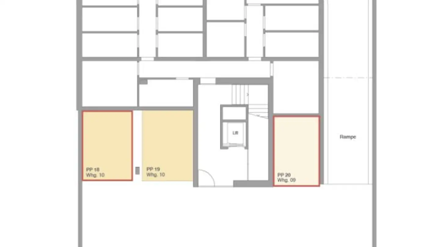 Tiefgaragenstellplatz mieten - Brunnhalde 12, 6006 Luzern - Foto 3