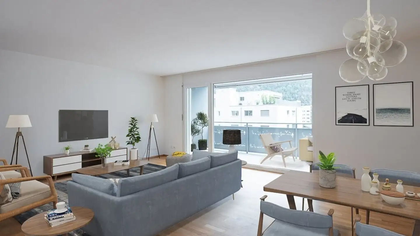 Appartement à louer - Furkastrasse 75, 3904 Naters - Photo 2