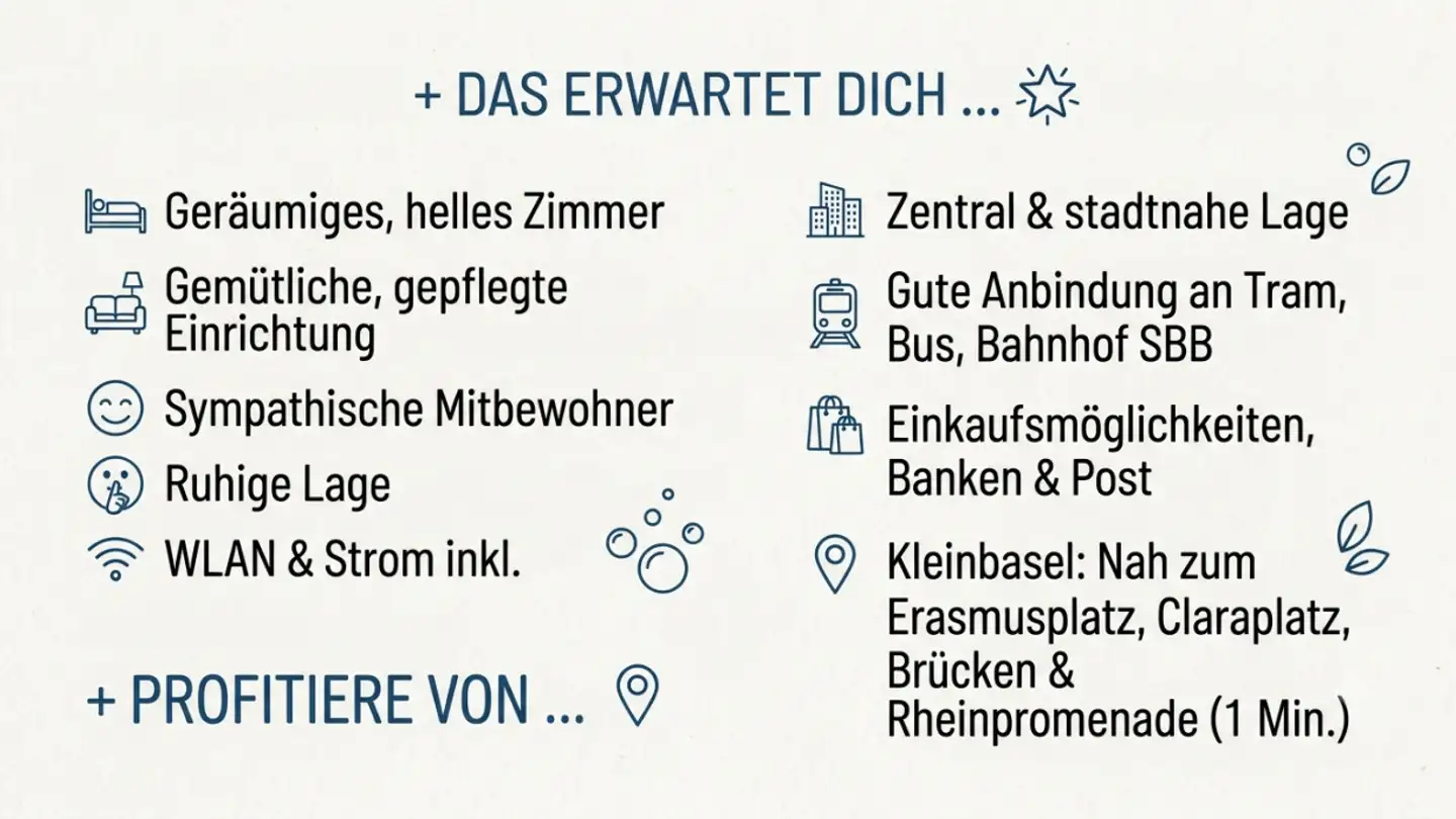 Studio in affitto - Oetlingerstrasse, 4057 Basel - Foto 3