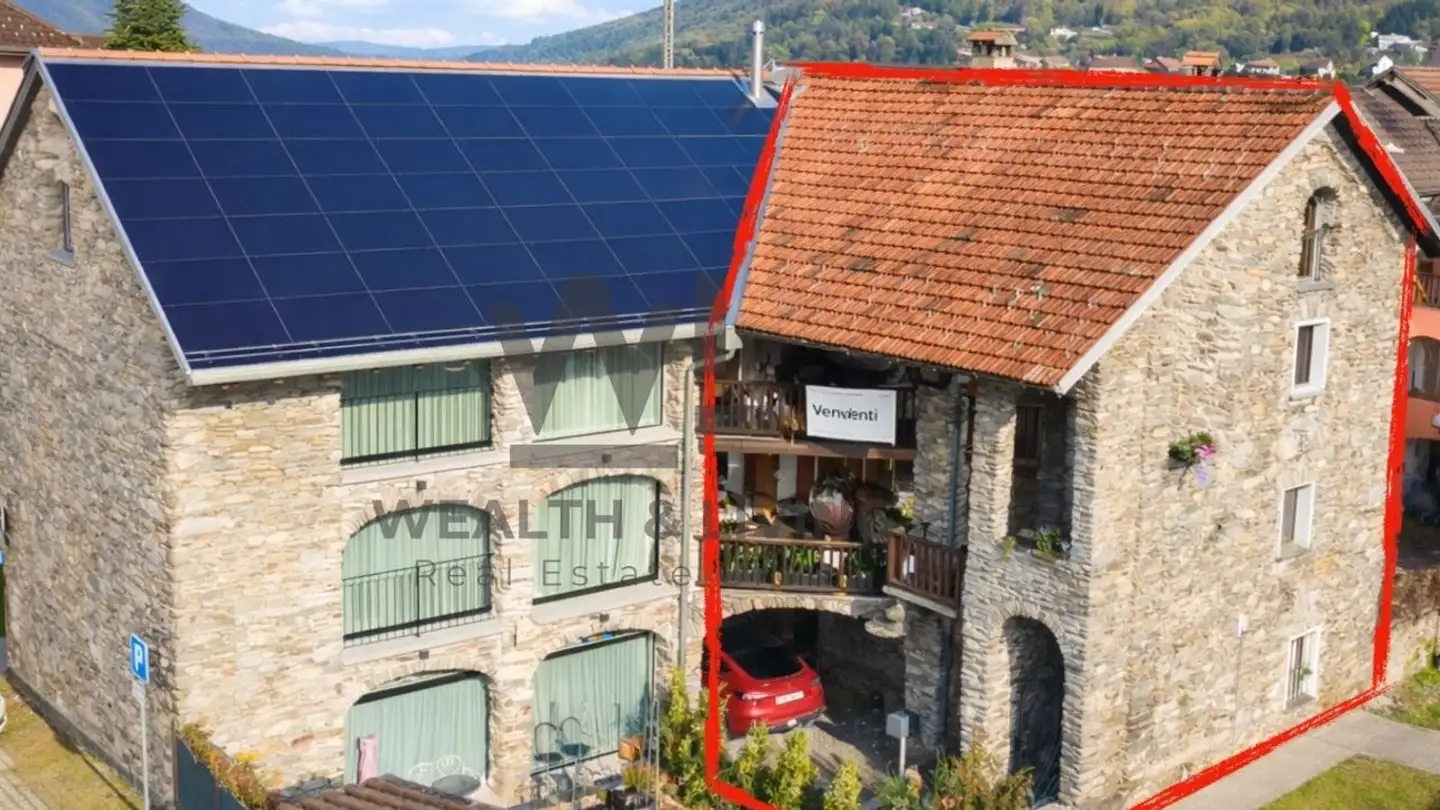 Row house for sale - Vicolo Bruglio 4, 6616 Losone