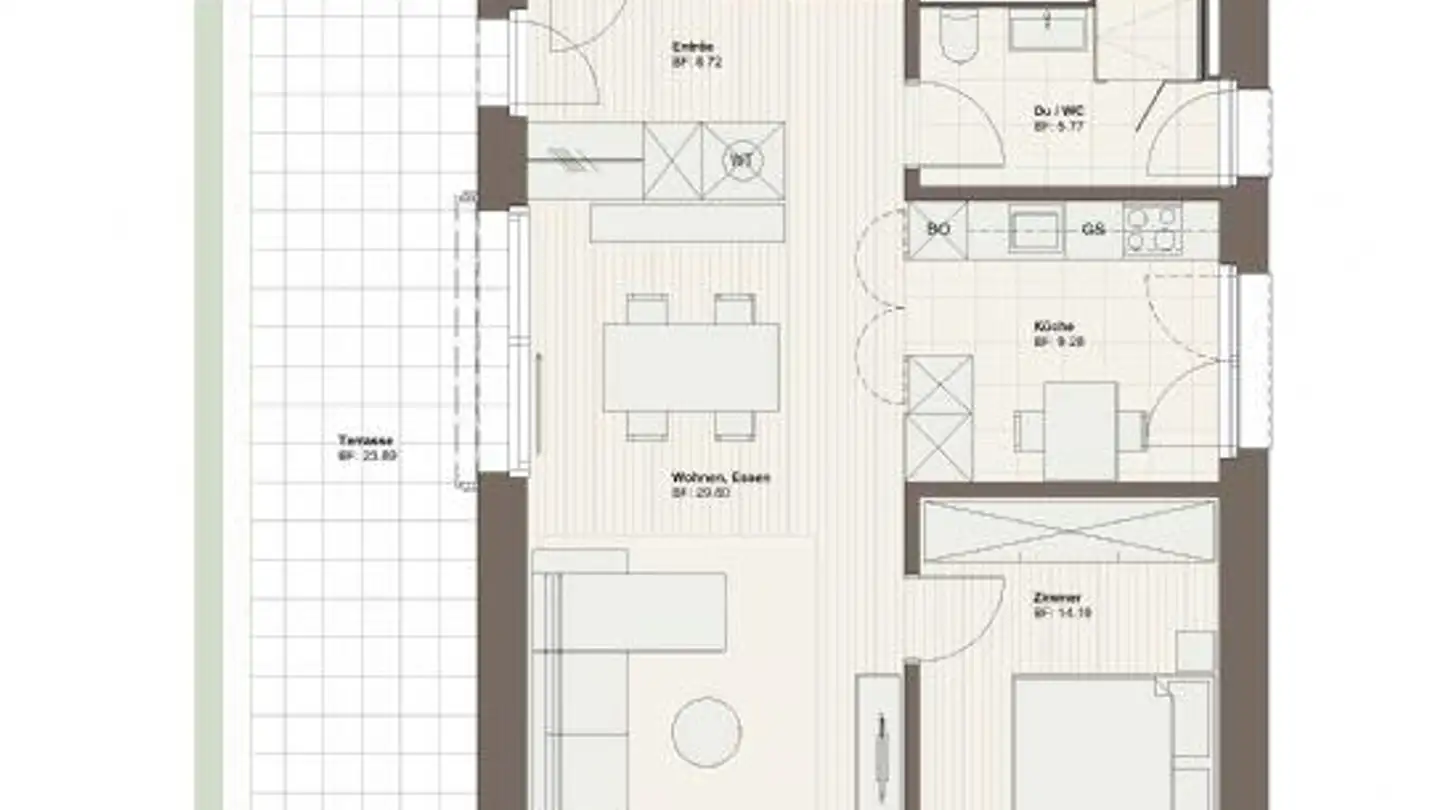 Appartement à louer - Pfeffikerstrasse 17, 5734 Reinach AG - Photo 2