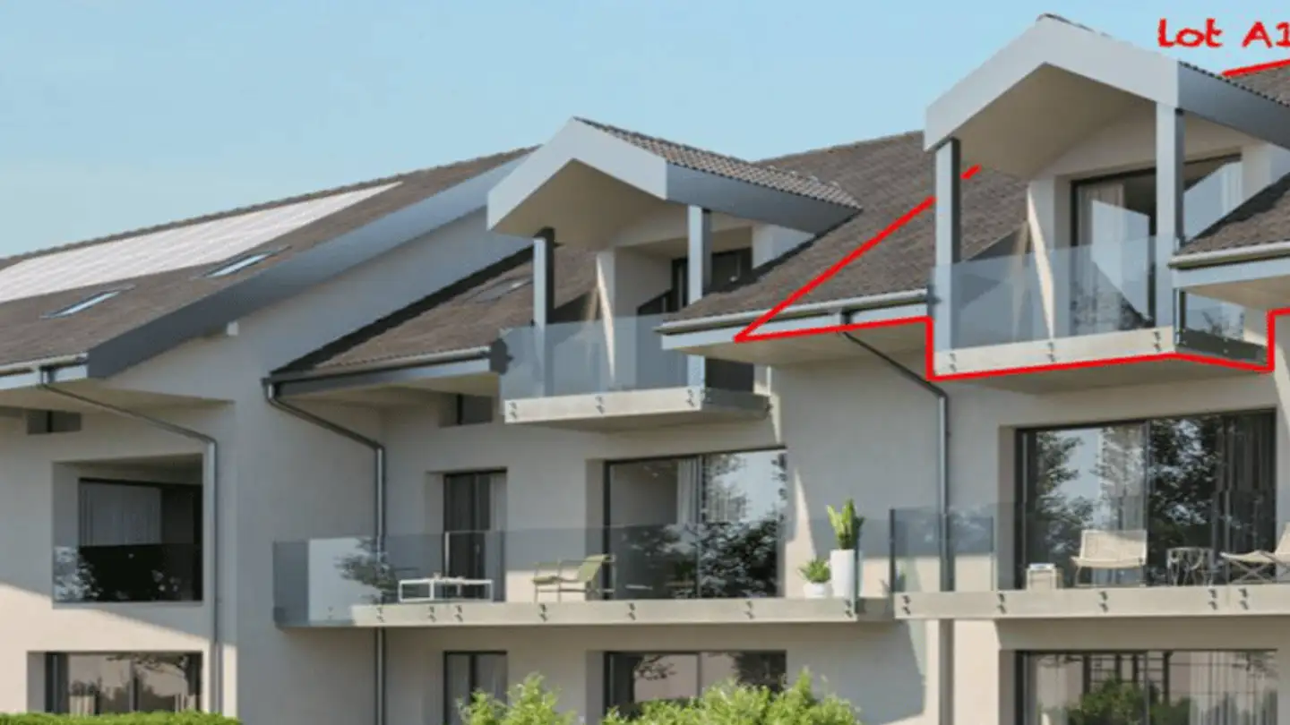 Penthouse for rent - Le Greny 6, 1279 Bogis-Bossey