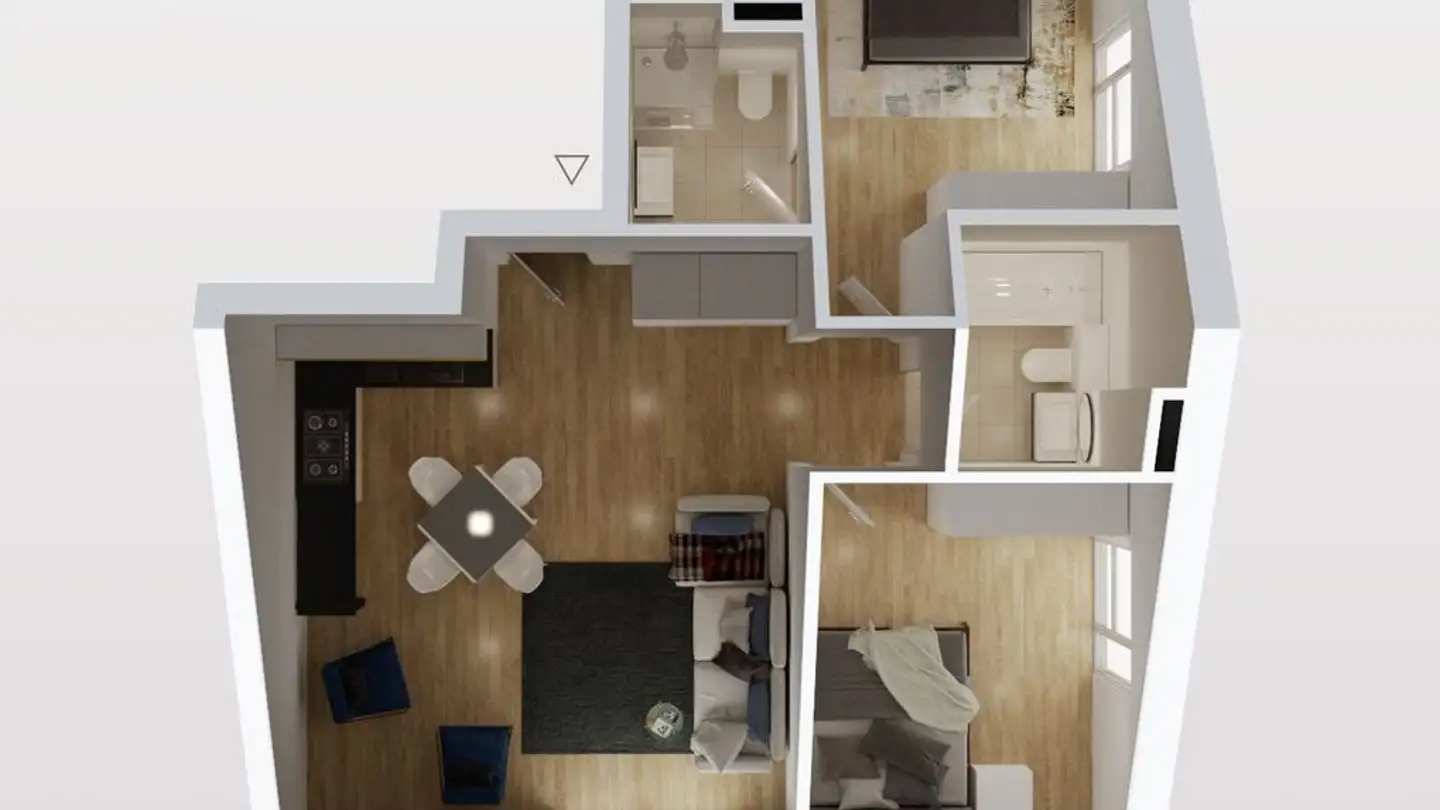 Penthouse for rent - Le Greny 6, 1279 Bogis-Bossey - Photo 2