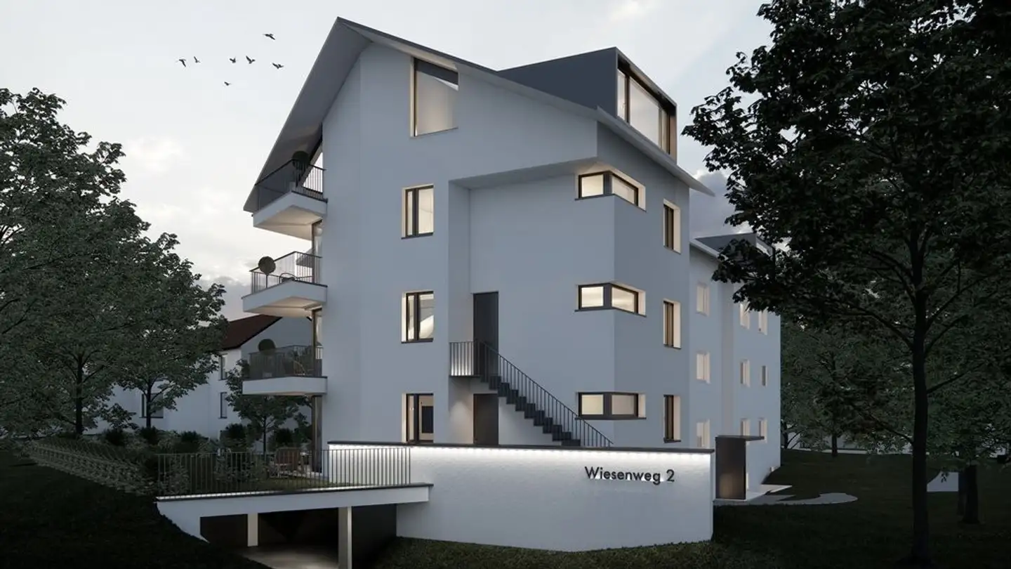 Appartement à louer - Wiesenweg 2, 5234 Villigen