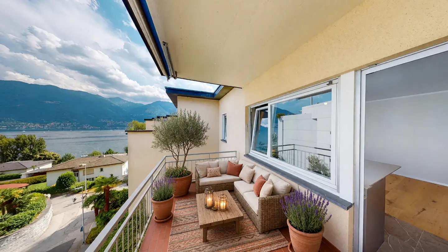 Attic flat for sale - Via San Quirico, 6648 Minusio