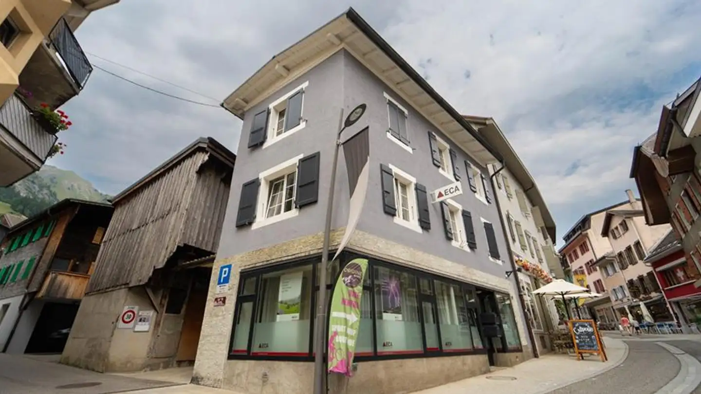 Immeuble mixte à vendre - 1660 Château-d'Oex