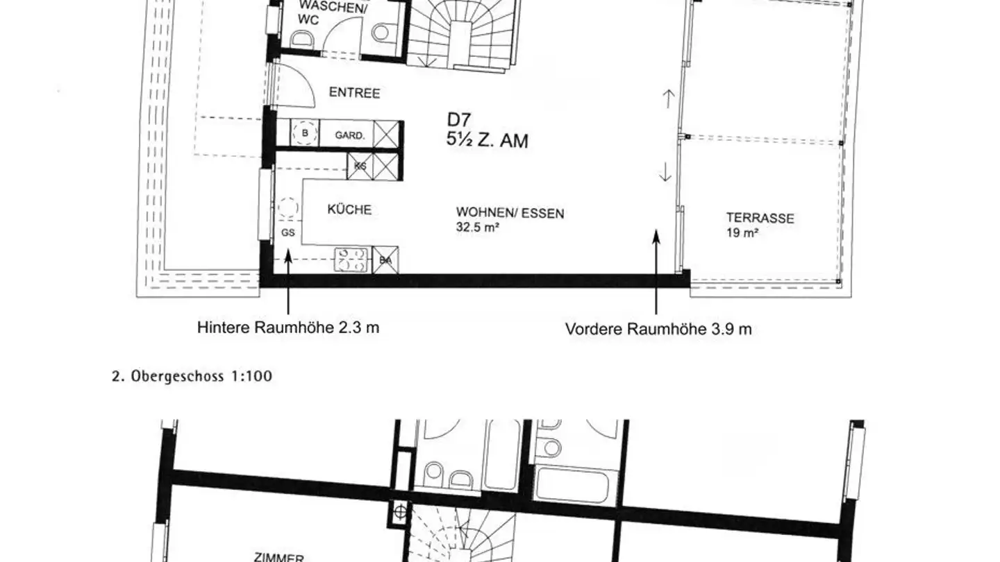 Attico in affitto - Bahnhofstrasse 55, 6312 Steinhausen - Foto 2
