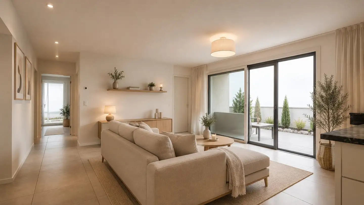 Terrassenwohnung kaufen - Bergstrasse 57, 5606 Dintikon - Foto 3