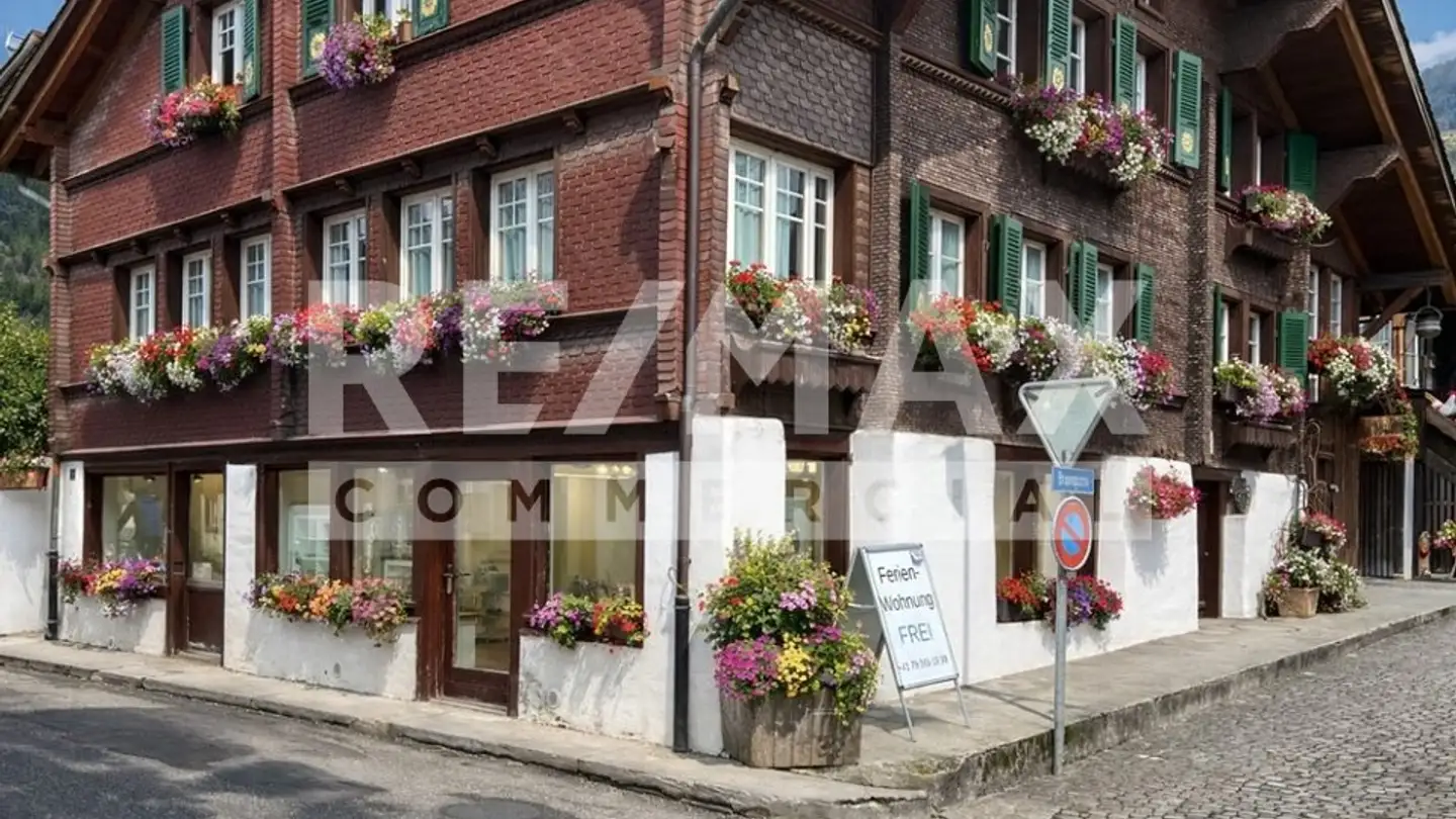 Gewerbe mieten - Hauptstrasse 27, 3855 Brienz BE