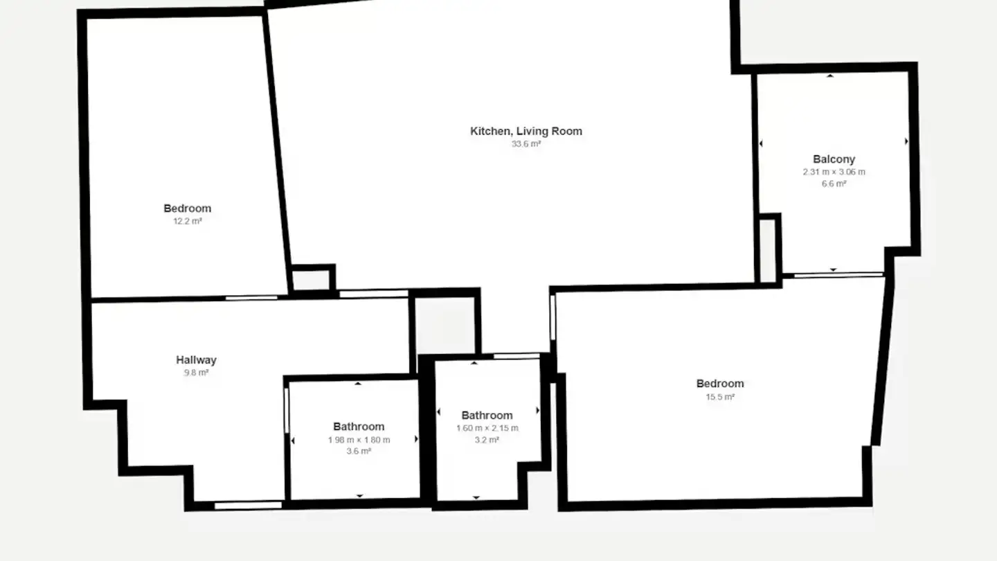 Appartement à louer - Rue De Grise-Pierre, 2000 Neuchâtel