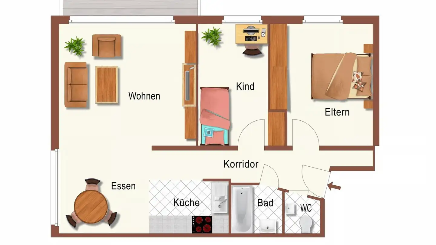 Appartement à louer - Mahrenstrasse 16, 4654 Lostorf - Photo 4