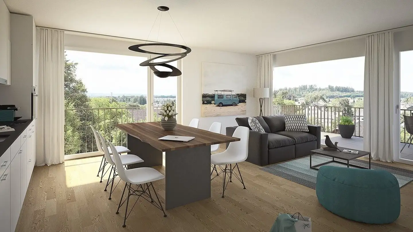 Appartement à louer - Bleichemattstrasse 1, 4562 Biberist - Photo 3