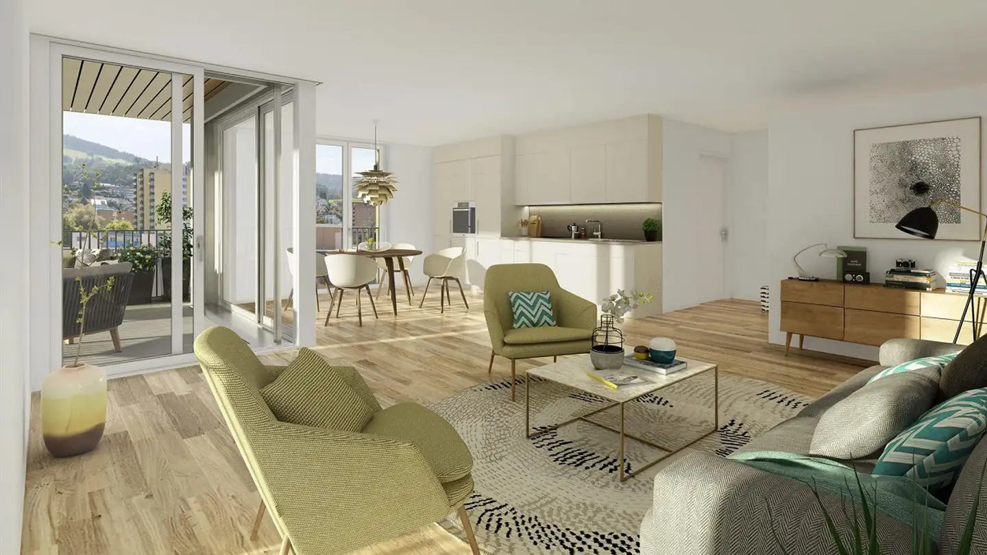 Wohnung mieten - Pestalozzistrasse 49, 9400 Rorschach - Foto 2