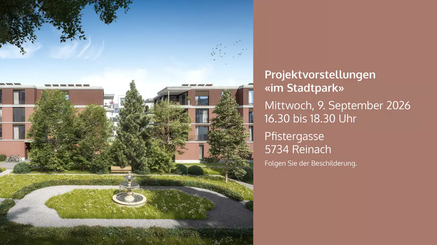 Appartamento in vendita - Pfistergasse 3a, 5734 Reinach AG