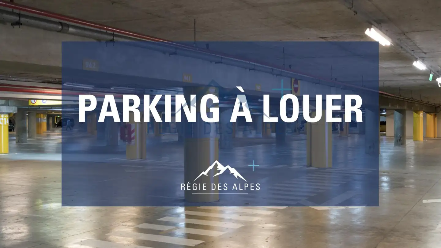 Place de parking intérieure à louer - 1217 Meyrin