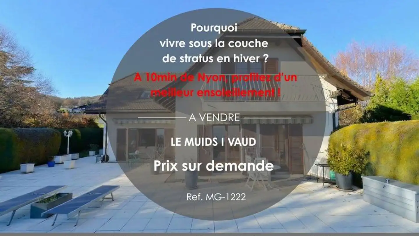 Einfamilienhaus kaufen - Route De Le Muids, 1273 Arzier-Le Muids