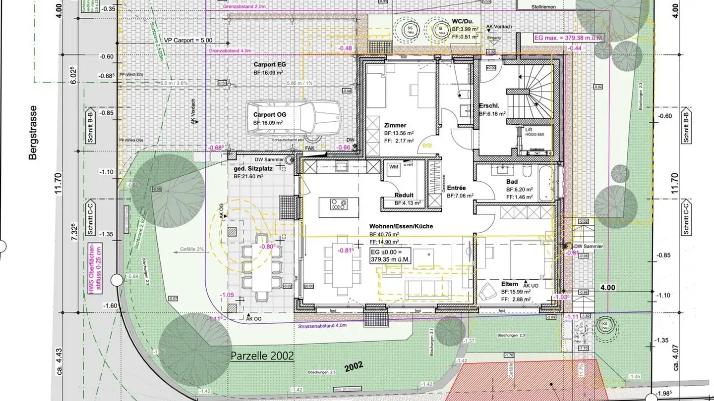 Wohnung mieten - Bergstrasse 2, 5417 Untersiggenthal - Foto 3