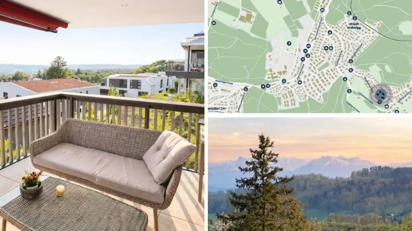 Wohnung mieten - Sonnhaldenstrasse, 8142 Uitikon Waldegg - Foto 4