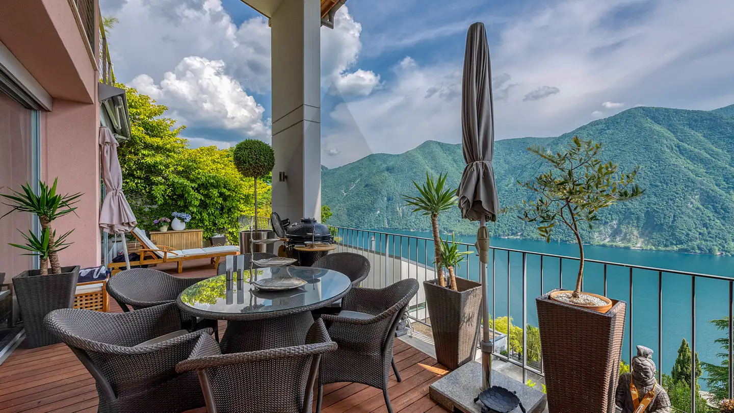 Attique à vendre - Via Tanello 15, 6977 Ruvigliana