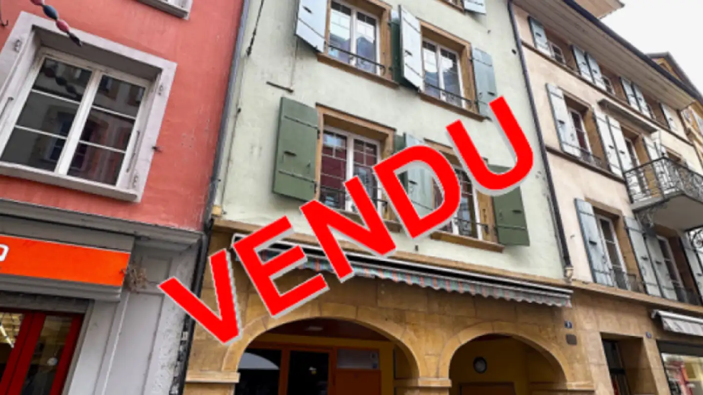 Immeuble mixte à vendre - Grand Rue, 2000 Neuchâtel