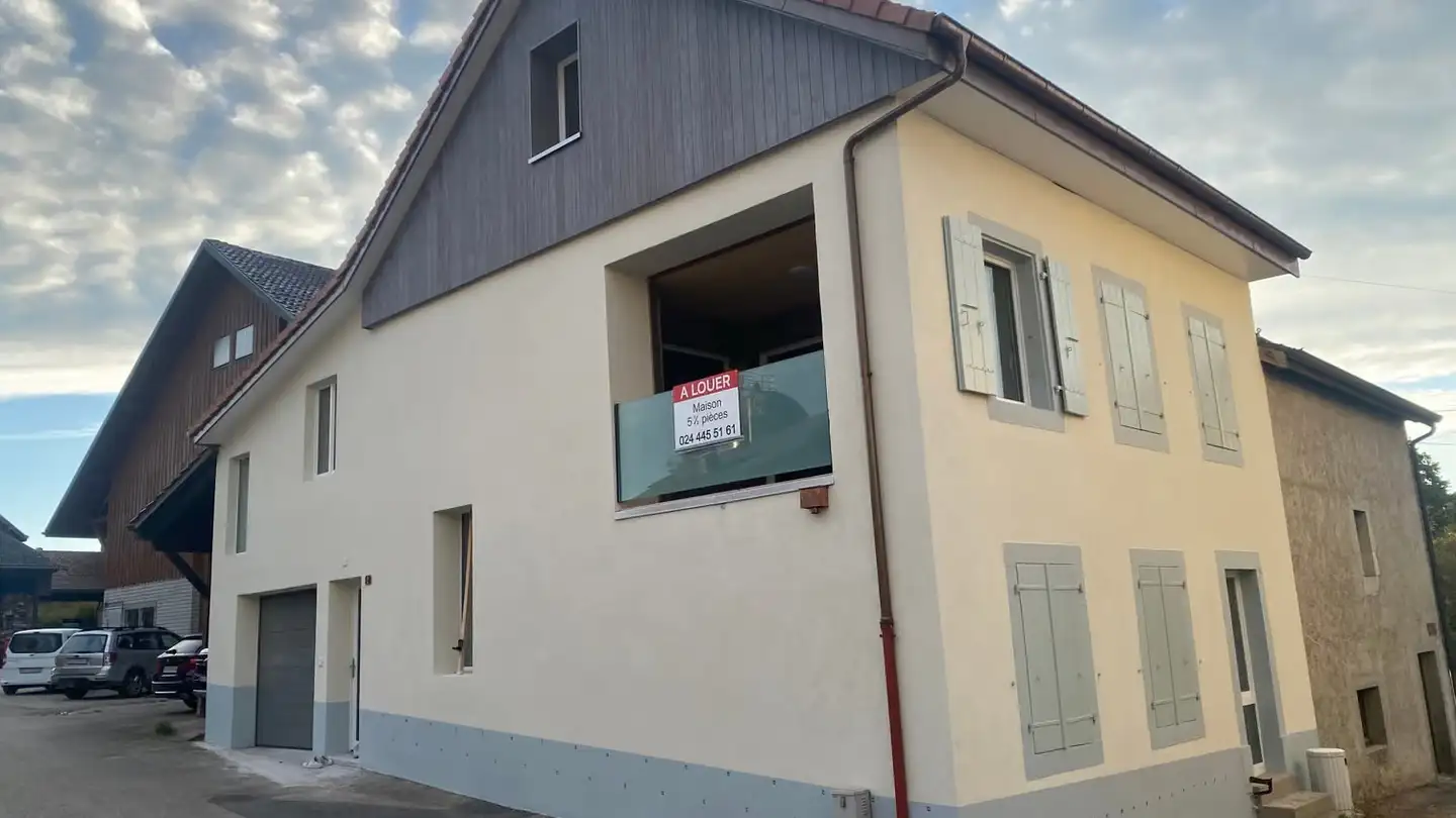 Einfamilienhaus mieten - Rue De Coupeney 2, 1443 Champvent