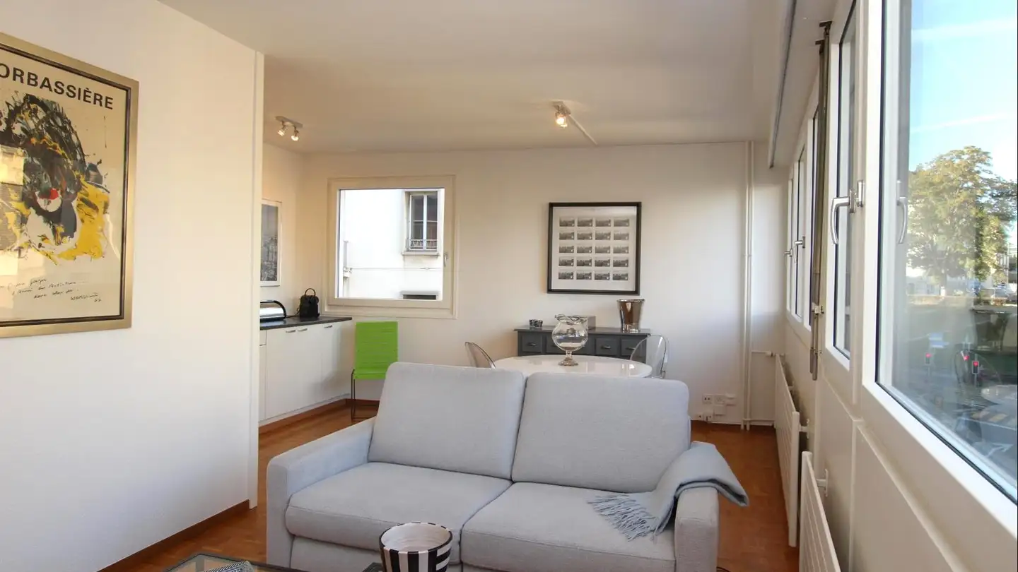 Furnished apartment for rent - Rue Des Glacis-De-Rive 17, 1207 Genève