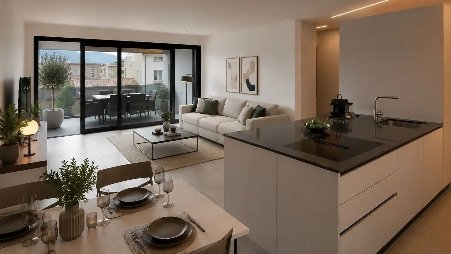Appartamento in vendita - Via San Gottardo 81, 6900 Massagno