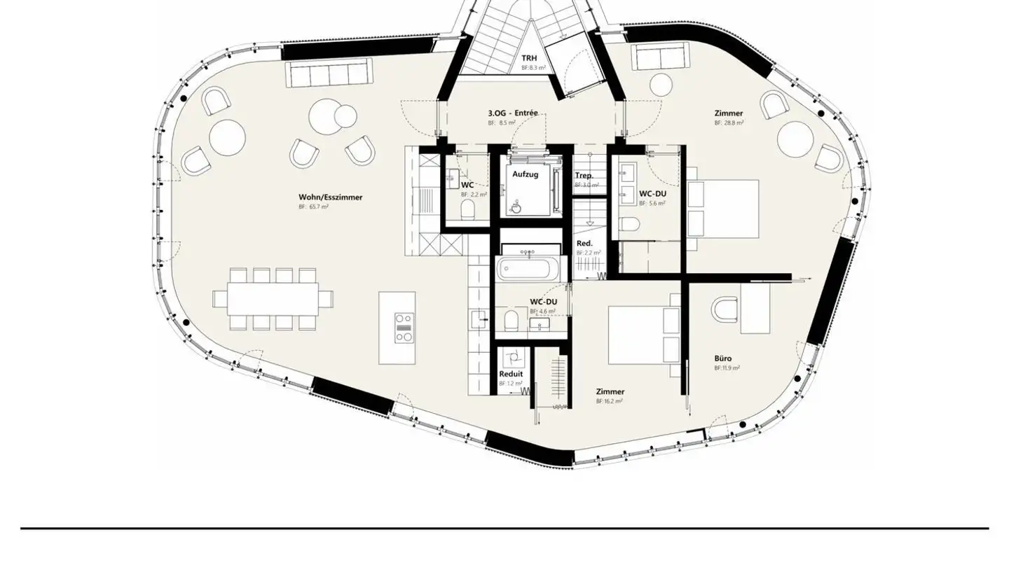 Appartamento a gradini in affitto - Lindstrasse 16a, 8400 Winterthur - Foto 4