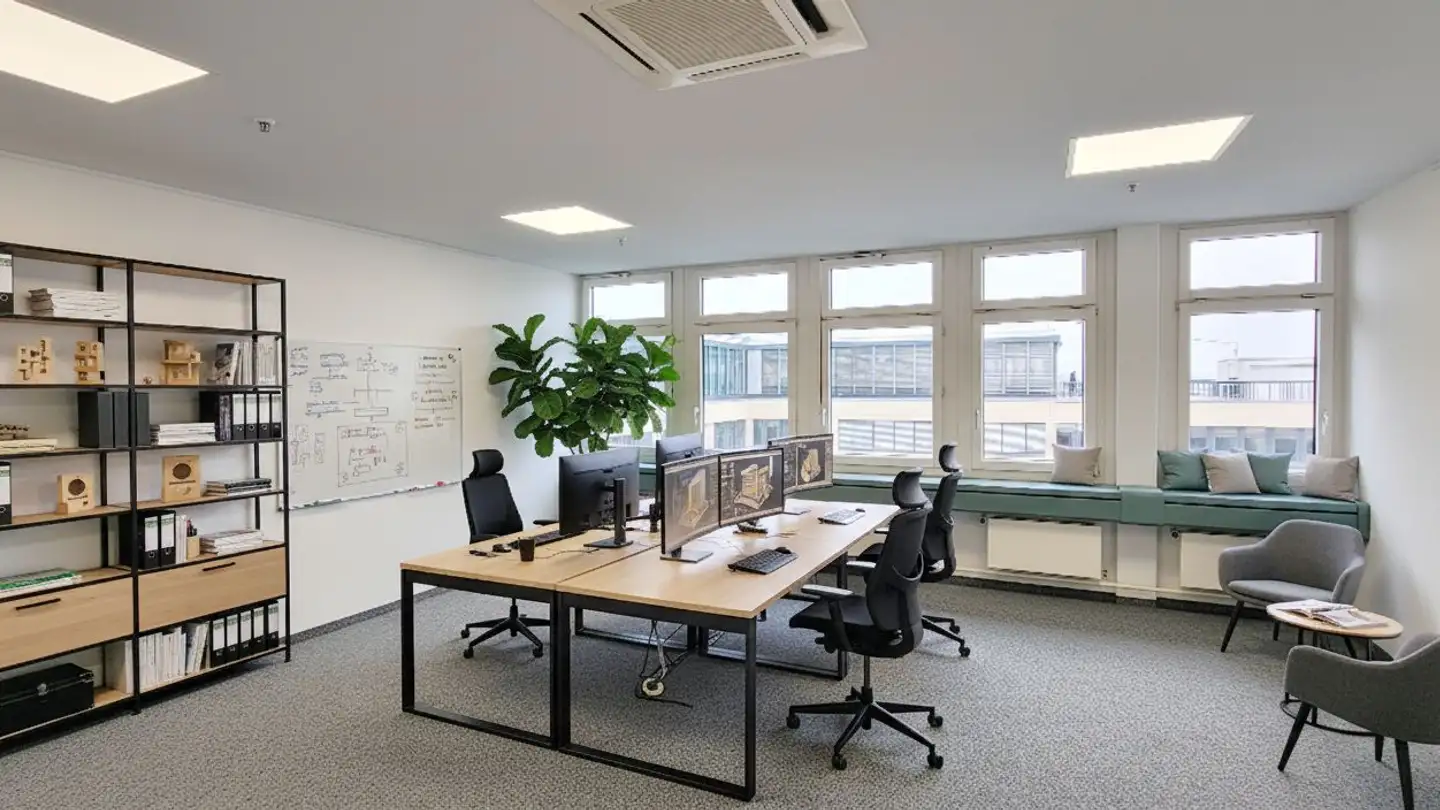 Bureau à louer - Hintermättlistrasse 1, 5506 Mägenwil - Photo 2