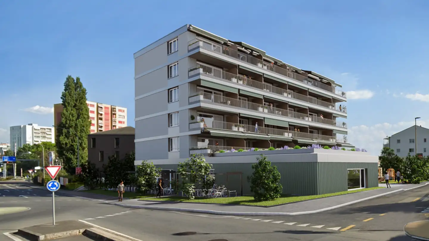 Single garage for rent - Rue De Bassenges 1, 1024 Ecublens VD